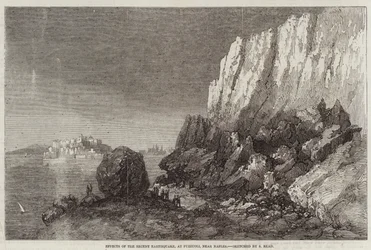 Effects of the Recent Earthquake, at Puzzuoli, near Naples